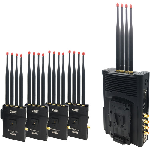 CVW Quad Crystal Video 4-Channel Wireless Video Transmission System