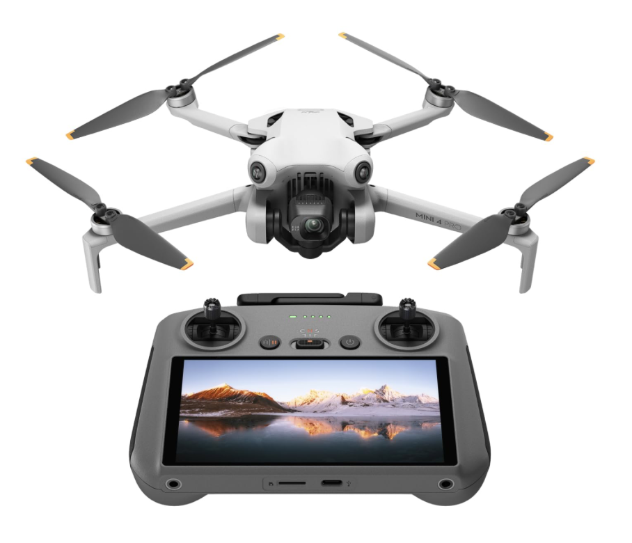 DJI Mini 4 Pro drone with licensed Operator