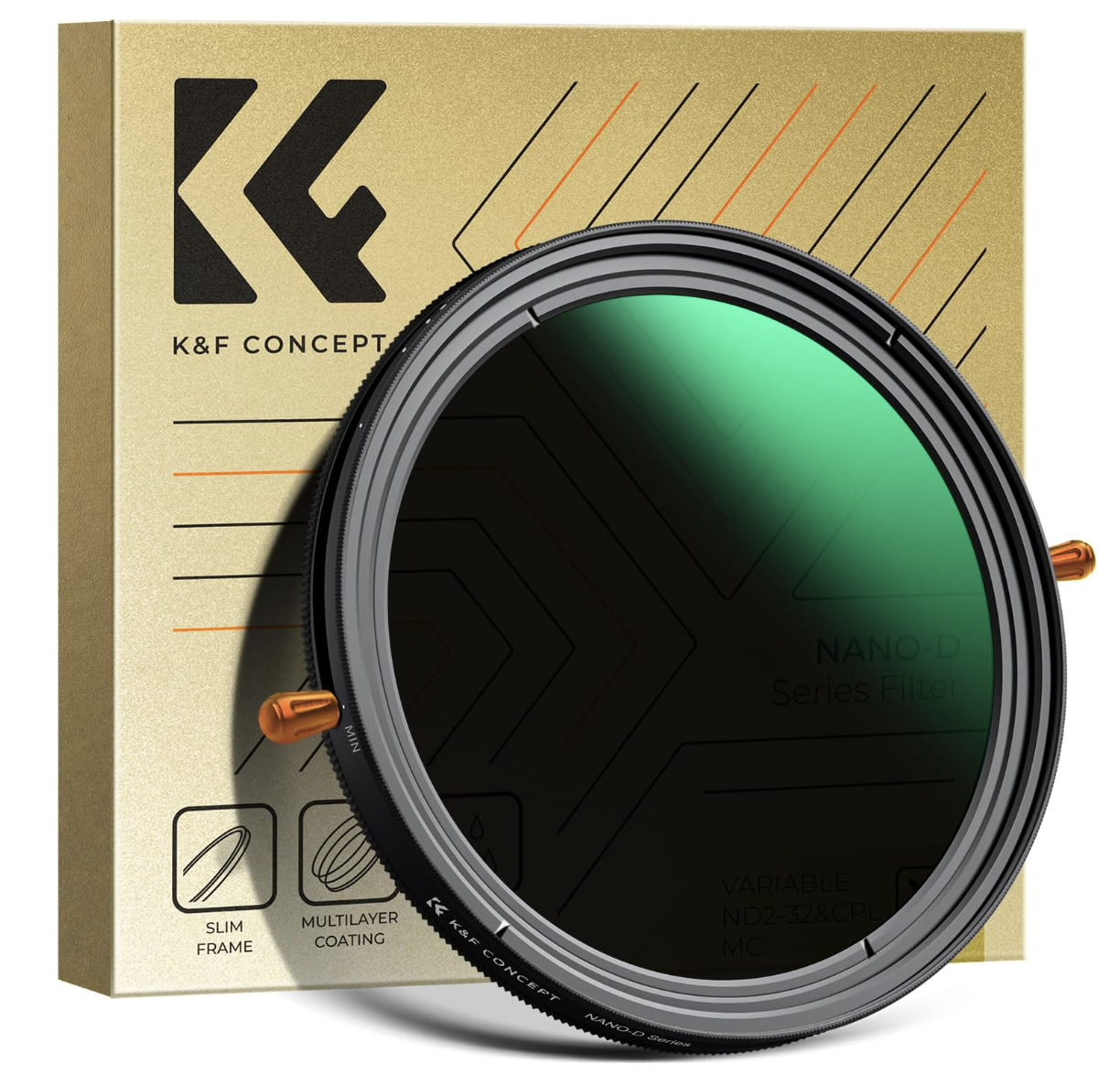 K&F Concept 82mm VarioND CPL filter