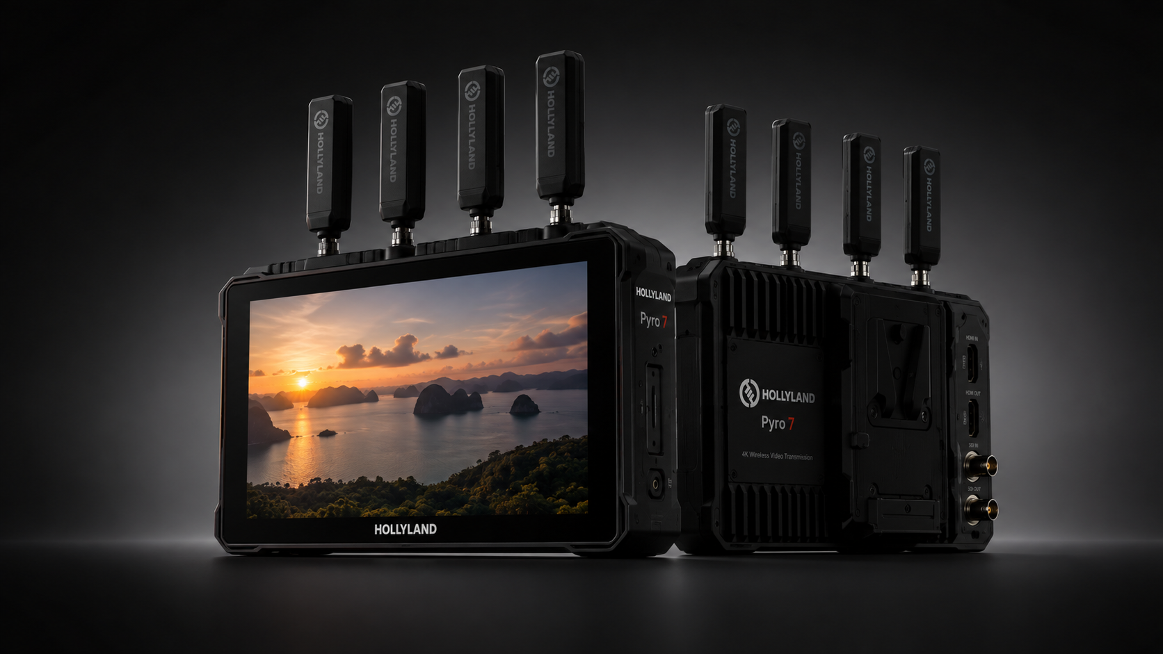 Hollyland Pyro 7 wireless video transmission system