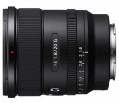 Sony lens G 20mm camera Mediawok Camera Rental Bangkok